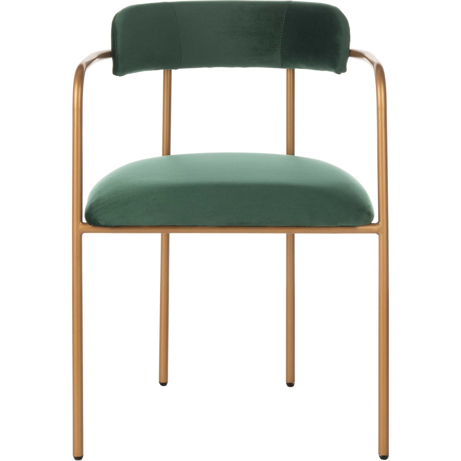 Callahan Side Chair Malachite Green/Gold (Set of 2)
