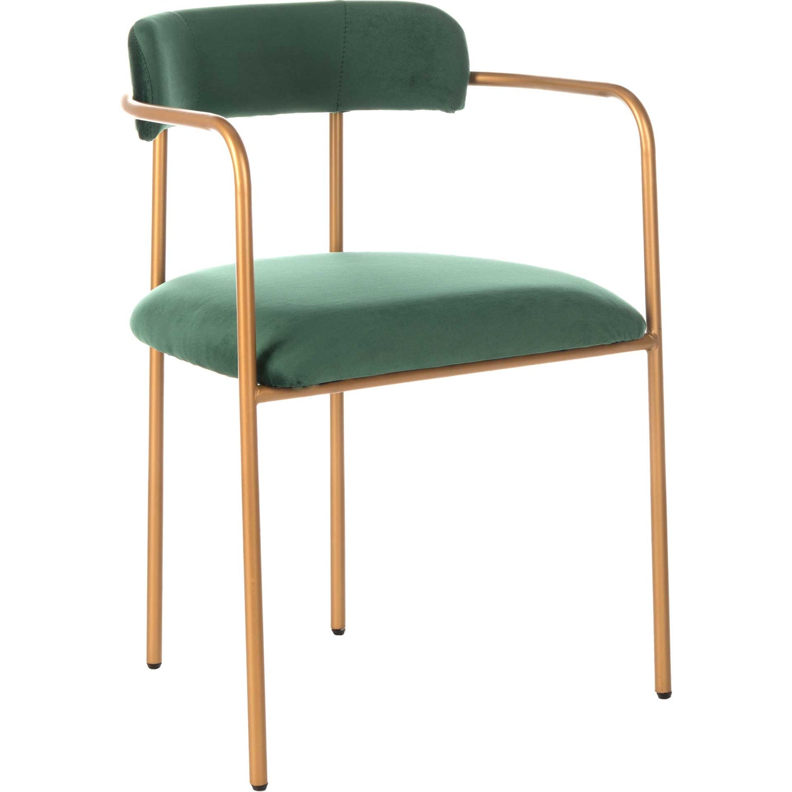 Callahan Side Chair Malachite Green/Gold (Set of 2)