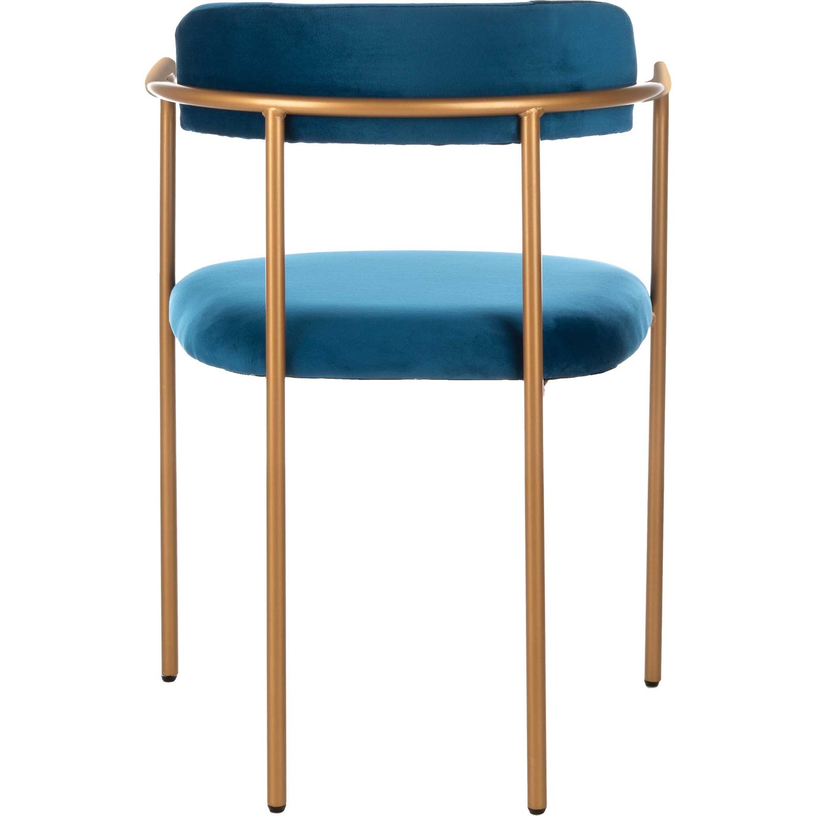 Callahan Side Chair Navy/Gold (Set of 2)
