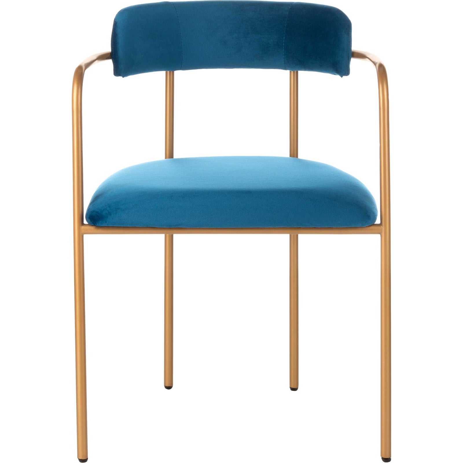Callahan Side Chair Navy/Gold (Set of 2)