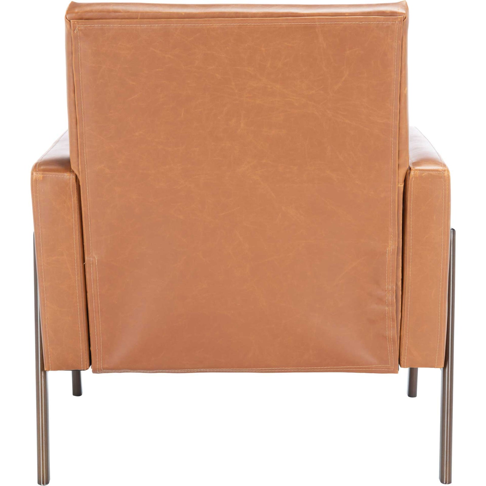 Rocha Sofa Accent Chair Light Brown/Antique Coffee