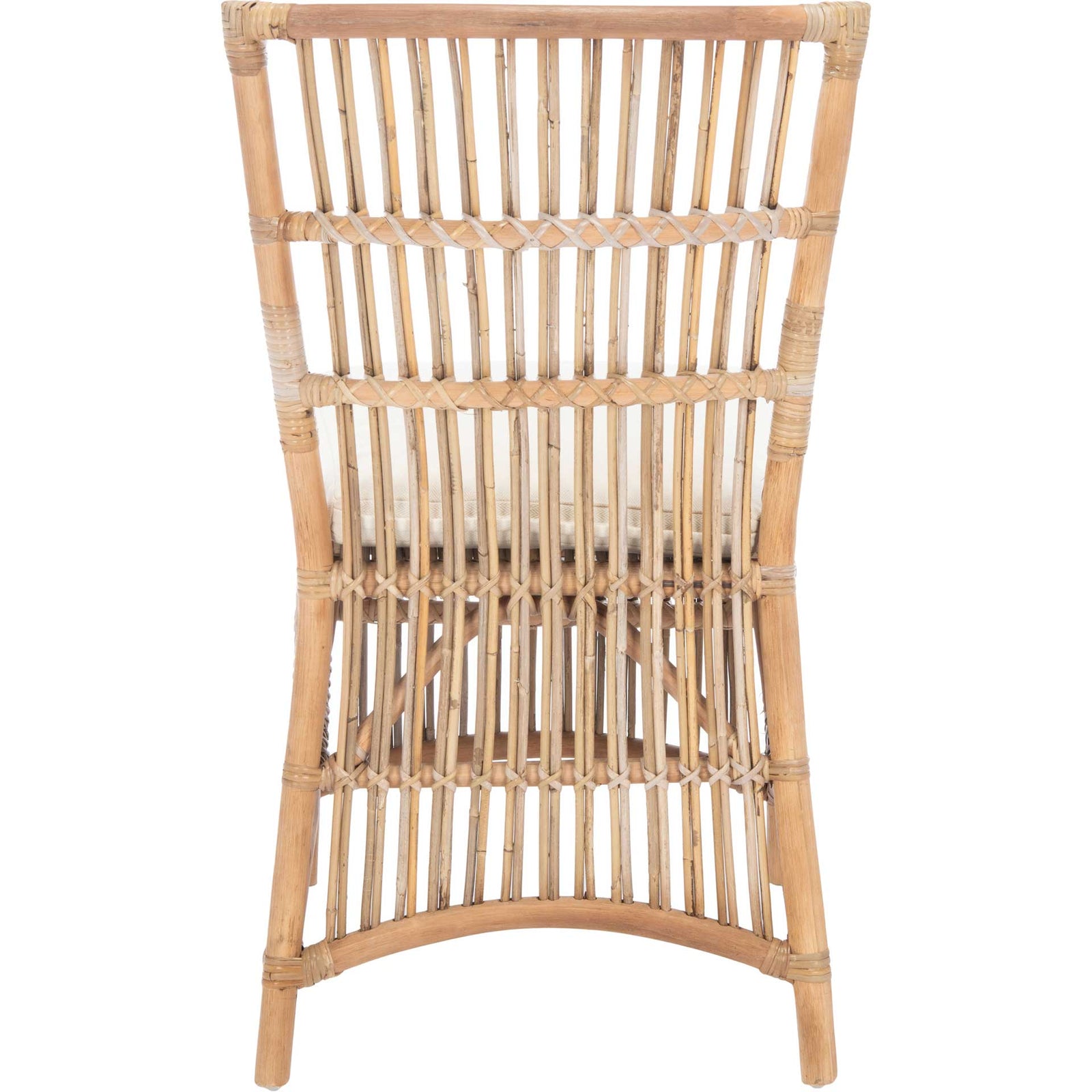 Erapel Rattan Accent Chair Gray White Wash (Set of 2)