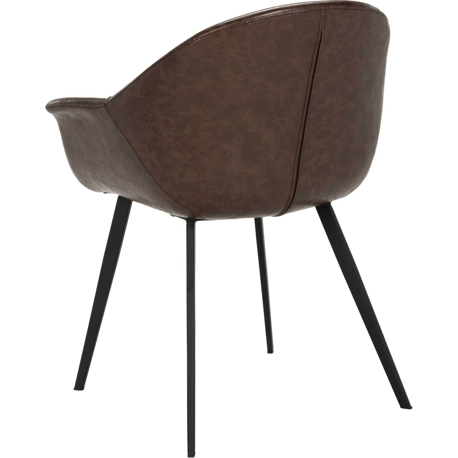 Duke Leather Tub Chair (Set of 2)