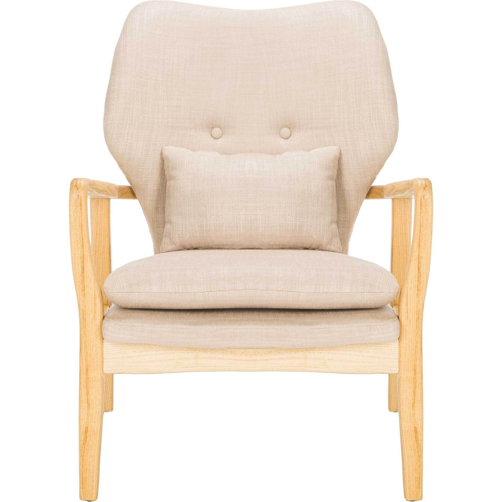 Tatiana Accent Chair Beige/Natural
