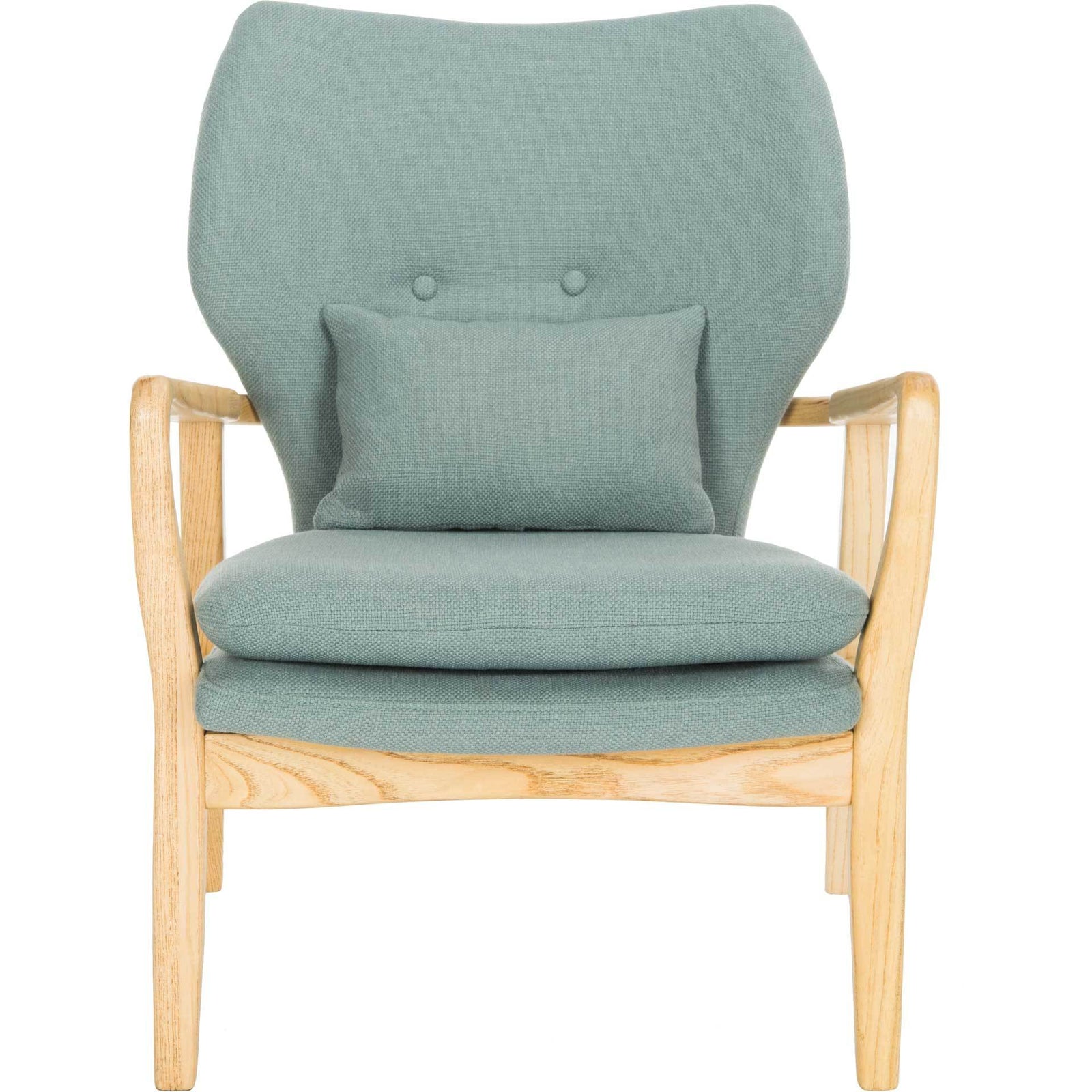 Tatiana Accent Chair Blue/Natural