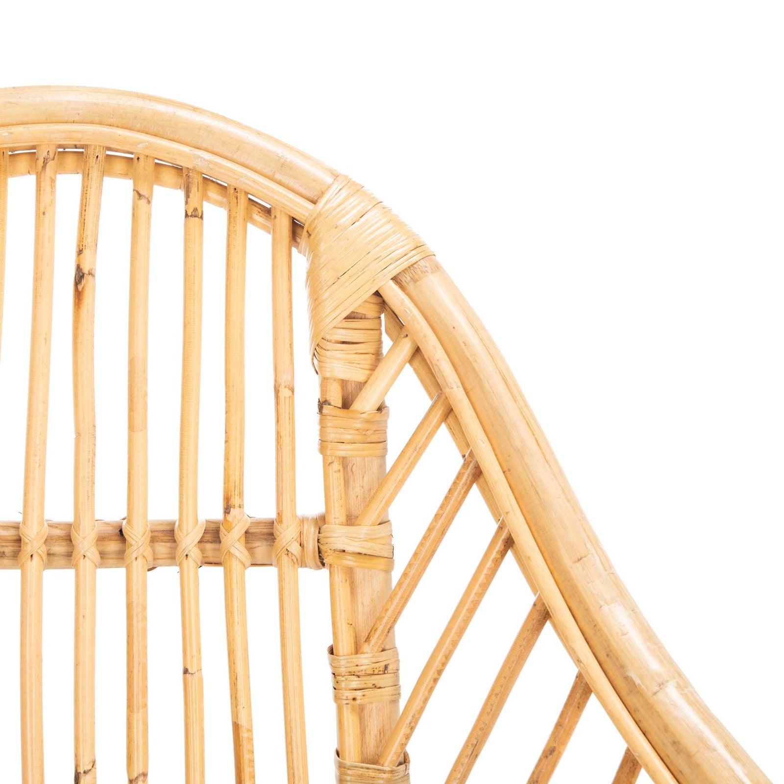 Elettra Rattan Accent Chair Natural/Black