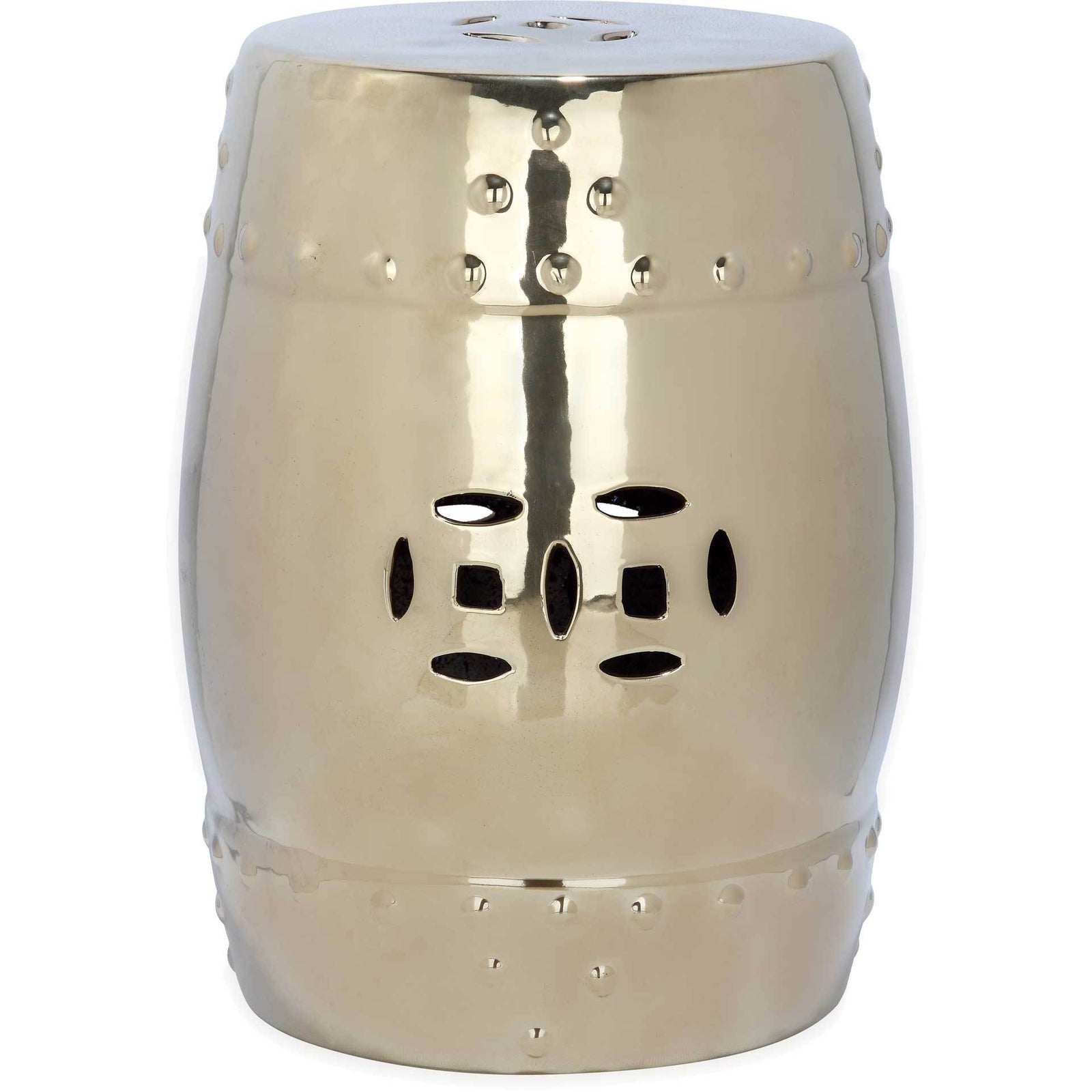 Molly Ming Garden Stool Gold