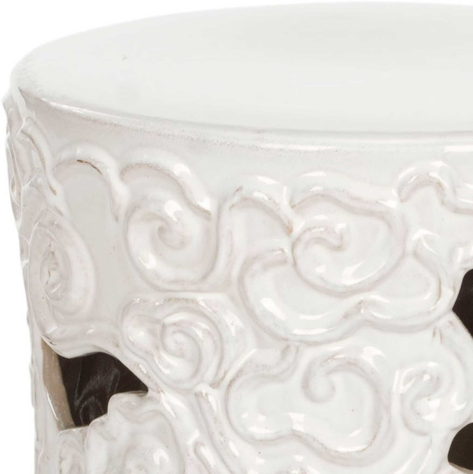 Cloud Garden Stool White