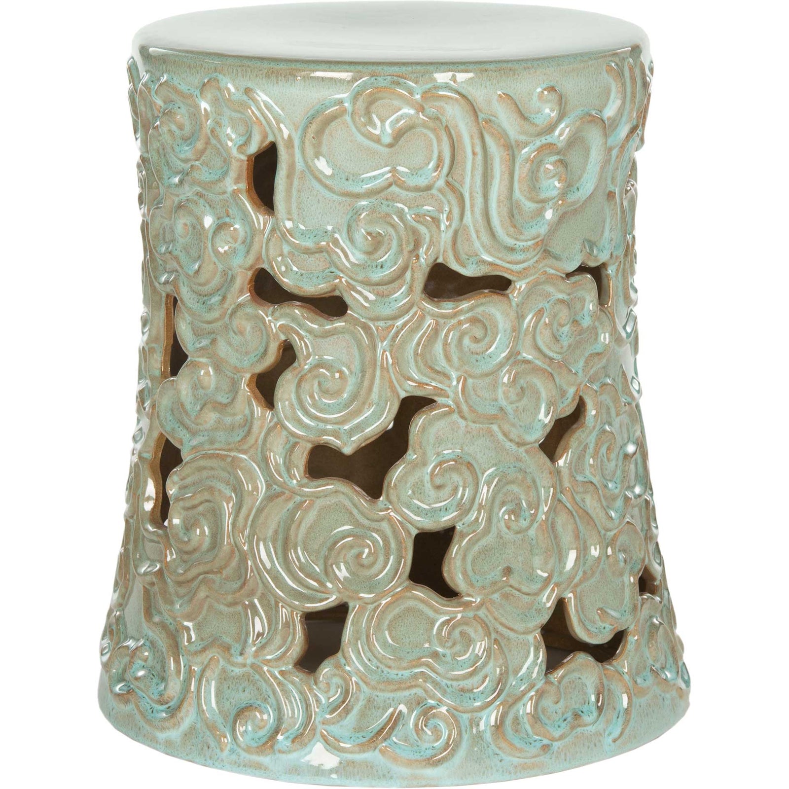 Cloud Garden Stool Light Green