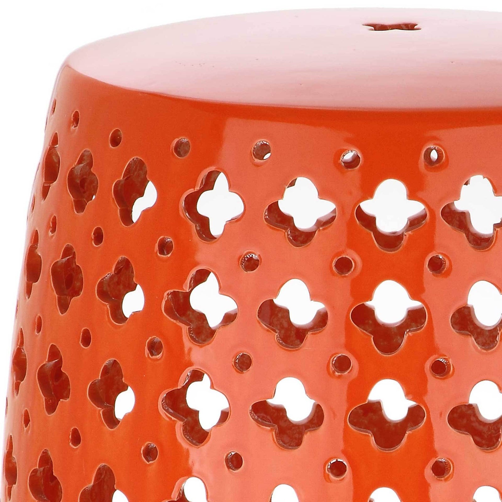 Laila Garden Stool Orange
