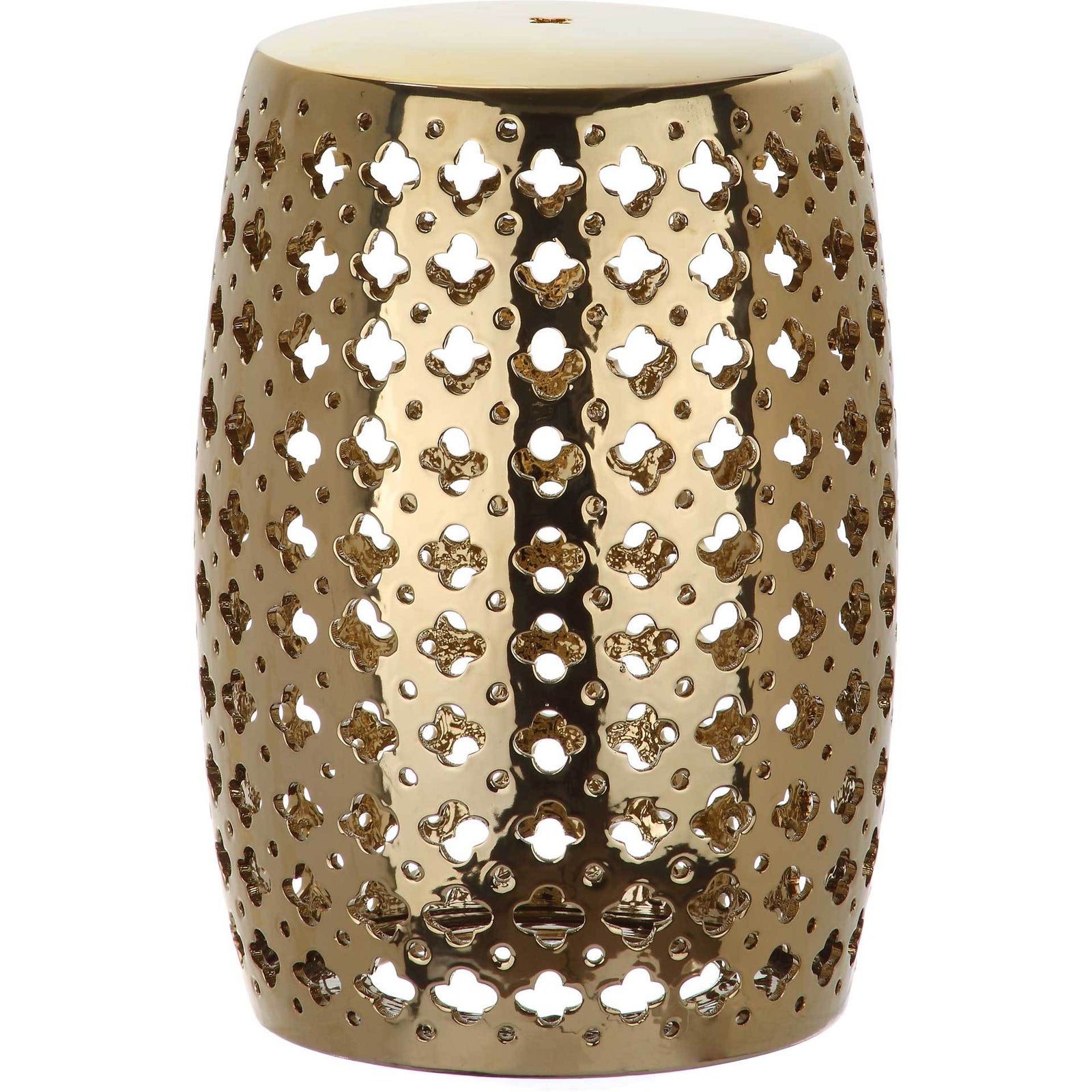 Laila Garden Stool Gold