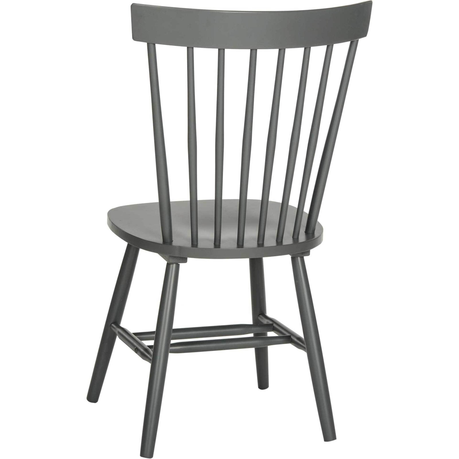 Paula Spindle Dining Chair Charcoal Gray (Set of 2)
