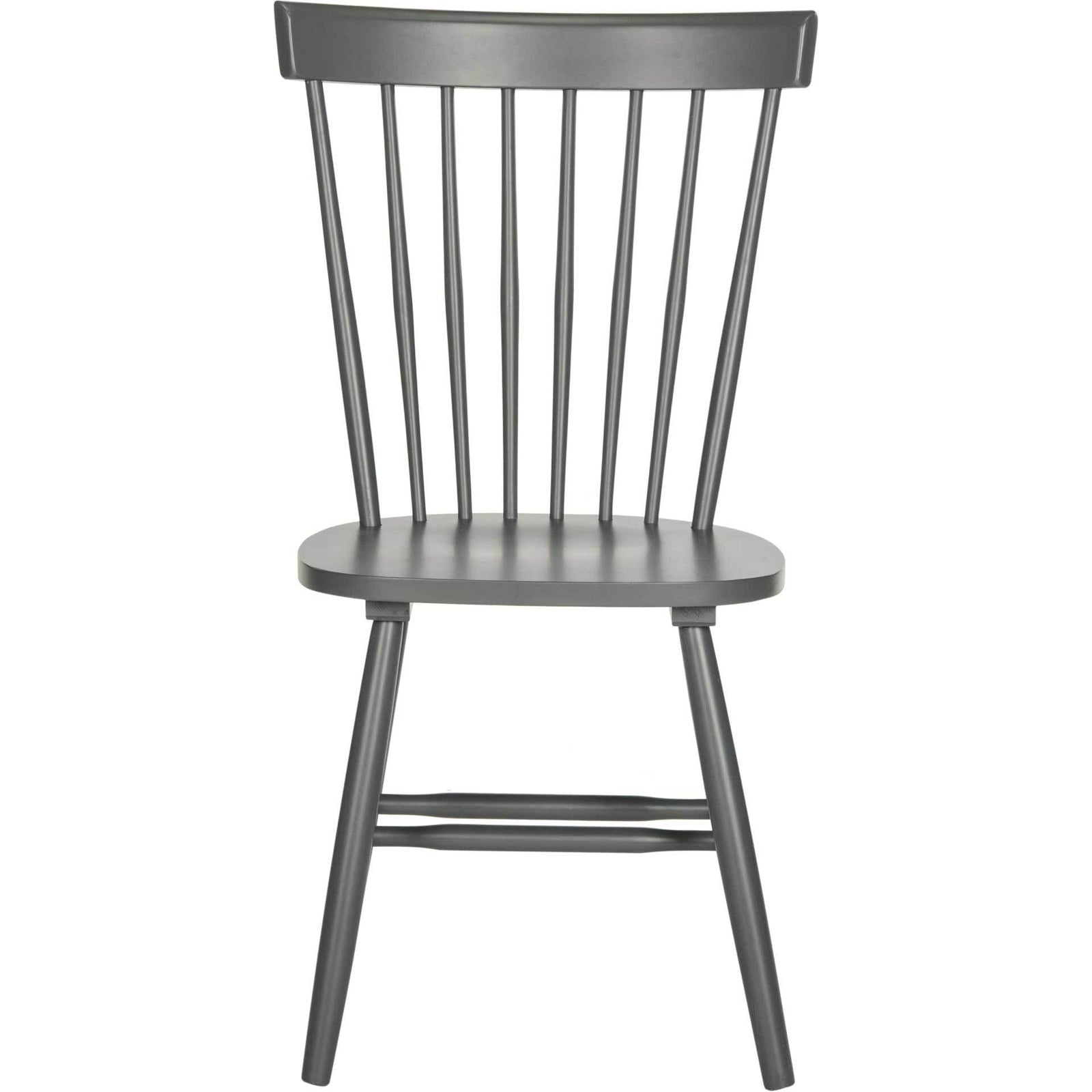 Paula Spindle Dining Chair Charcoal Gray (Set of 2)