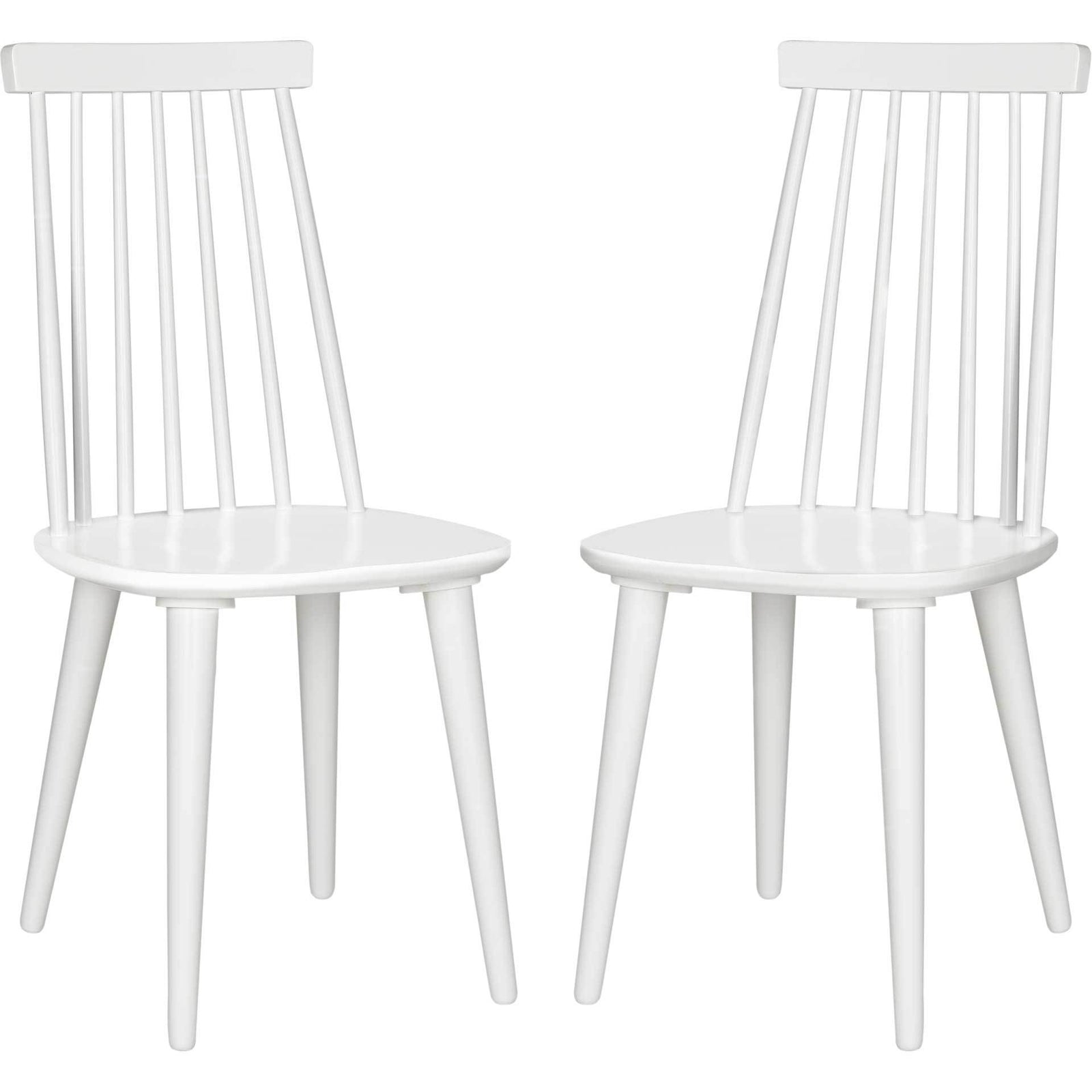 Buckley Spindle Side Chair White (Set of 2)