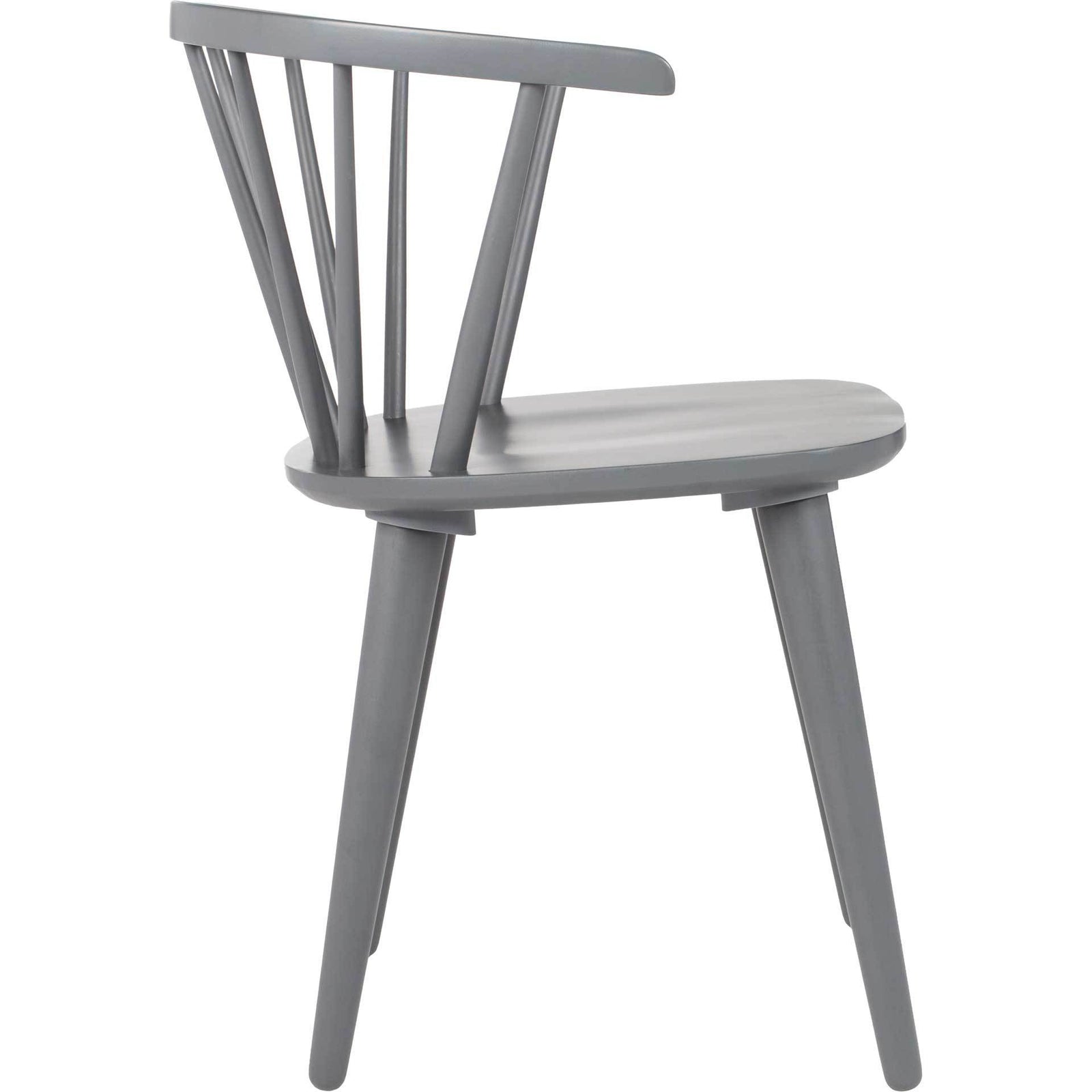 Blair Curved Spindle Side Chair Gray (Set of 2)