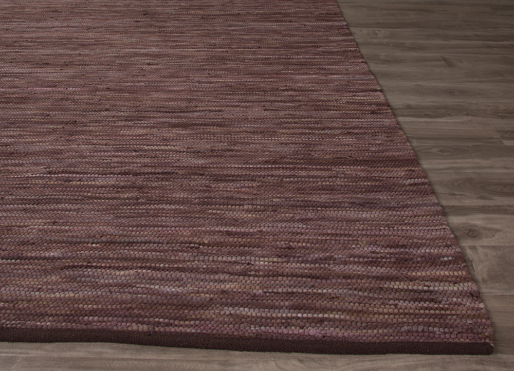 Ann Raggedy Deep Taupe Area Rug