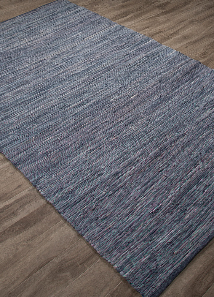 Ann Raggedy Bijou Blue Area Rug