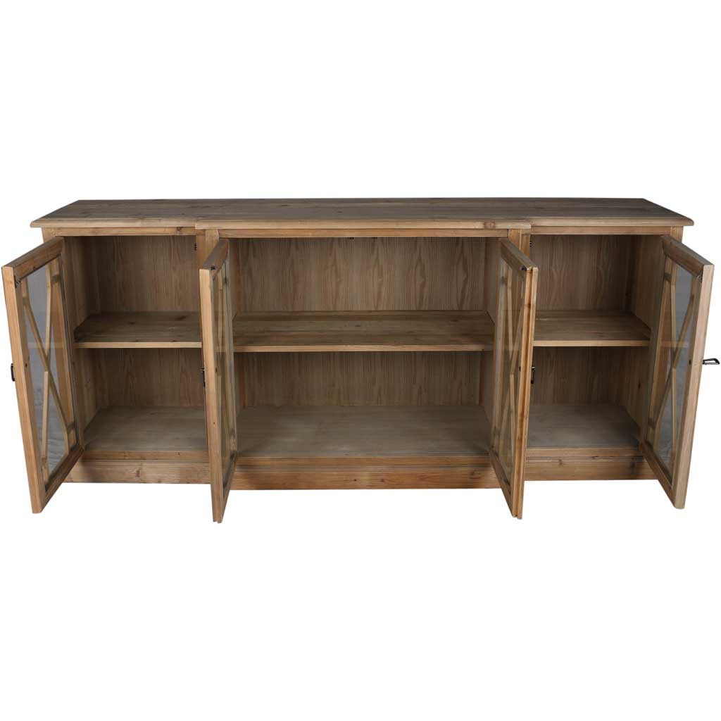Caprice 4 Door Sideboard Natural