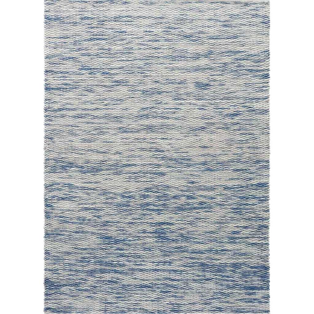 Apache Iroquois White/Blue Area Rug