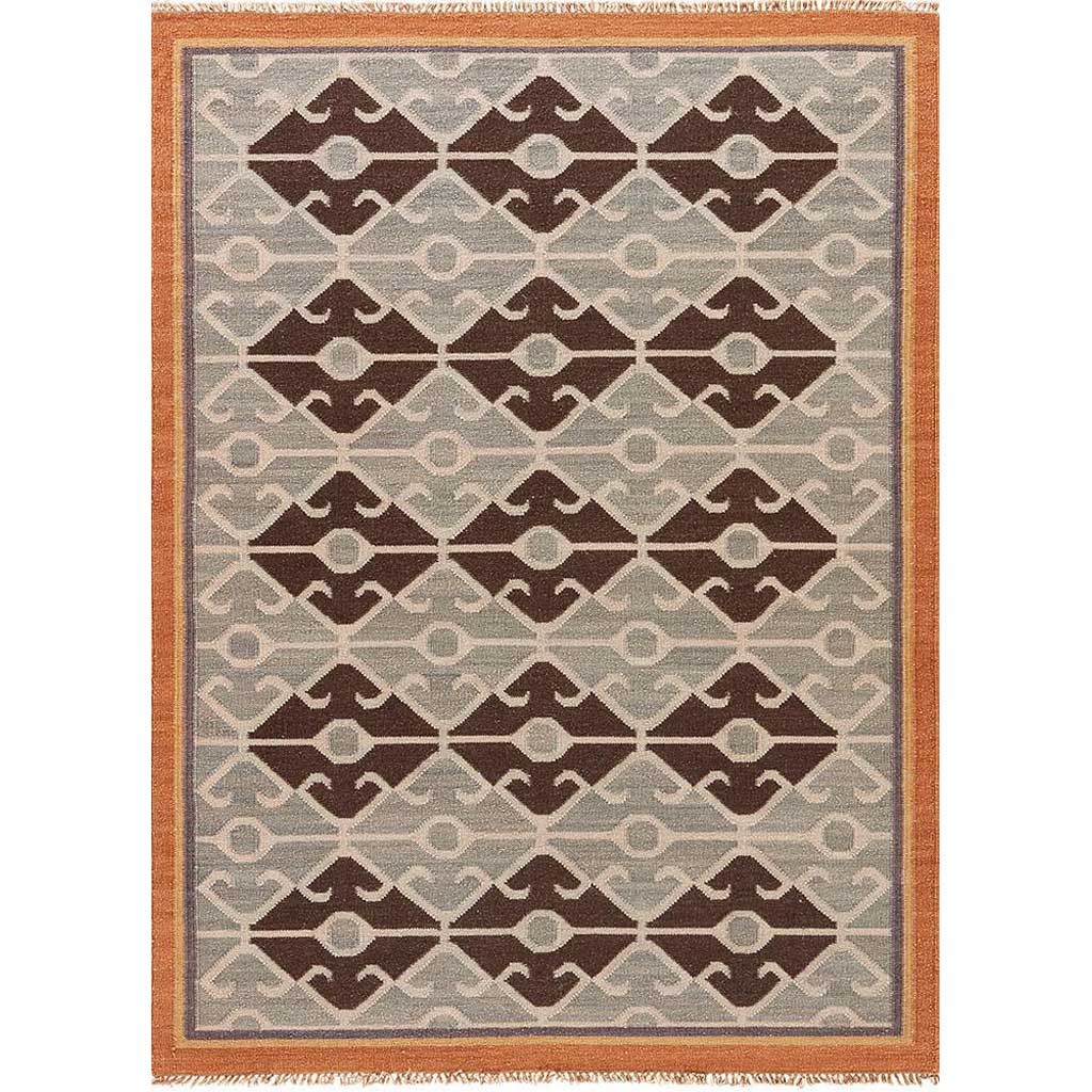 Anatolia Sultan White/Blue Area Rug