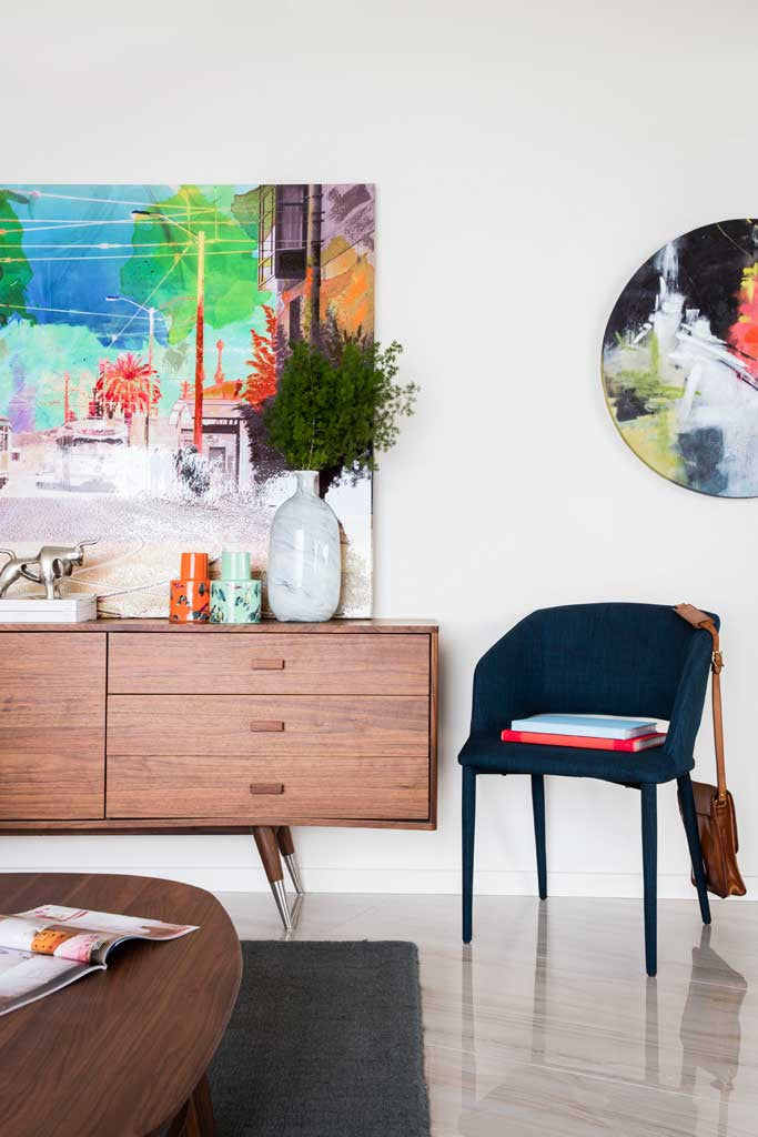 Wilkes Dining Chair Navy Blue