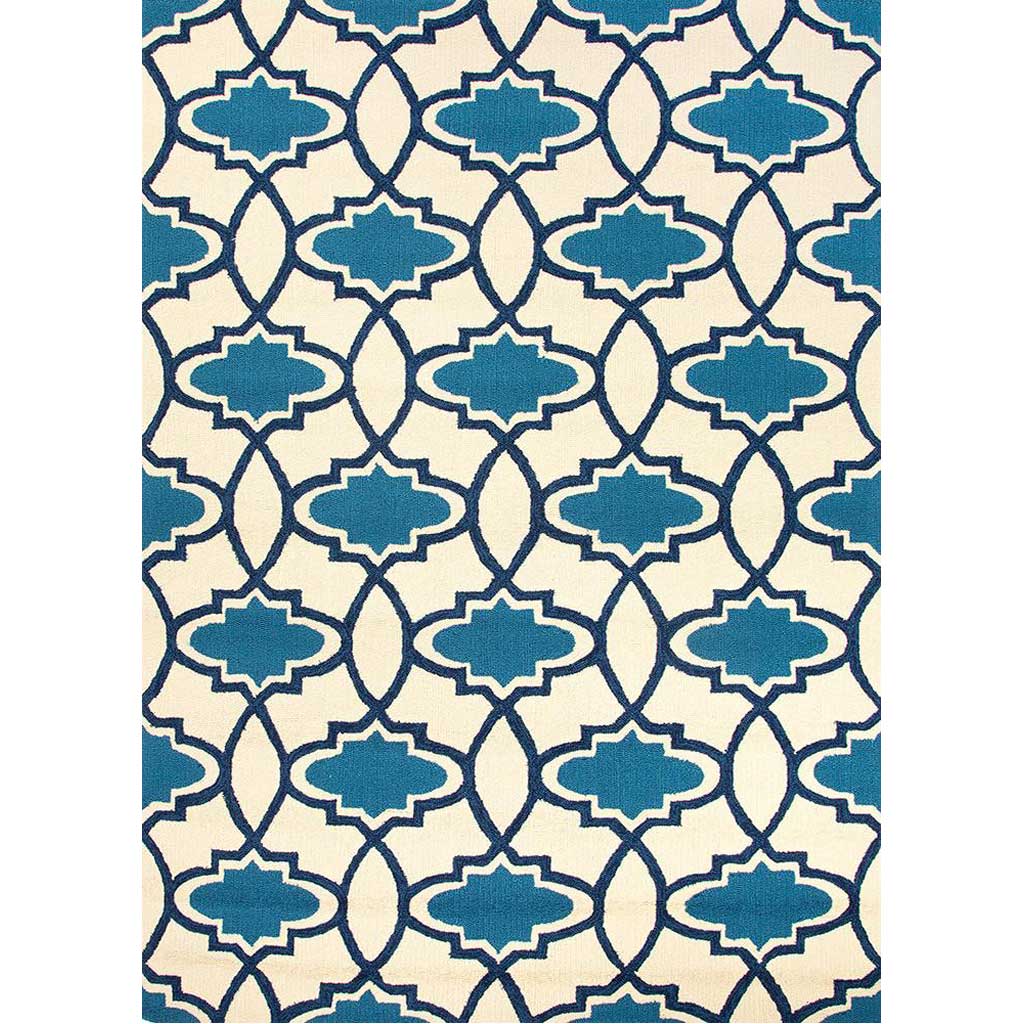 Barcelona Moresque Blue Area Rug