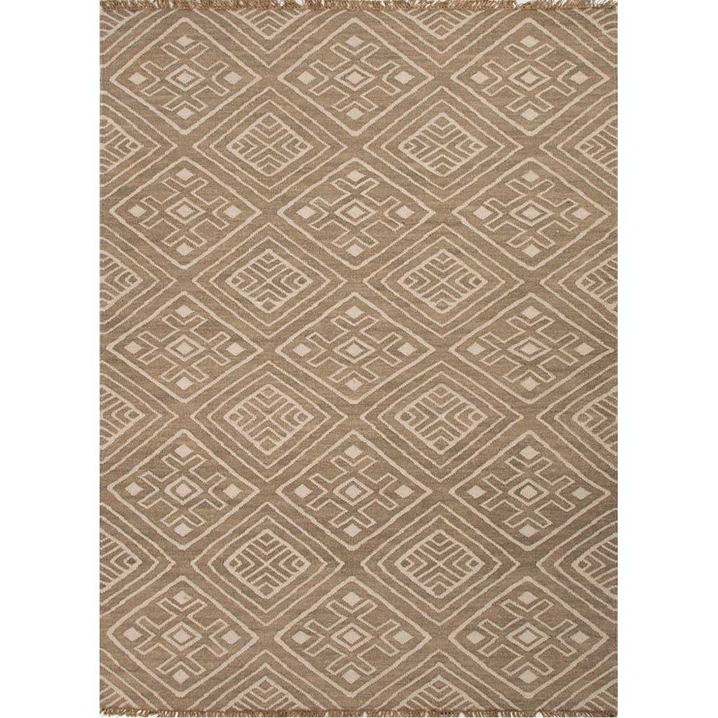 Batik Miao Metal Gray/Floral White Area Rug