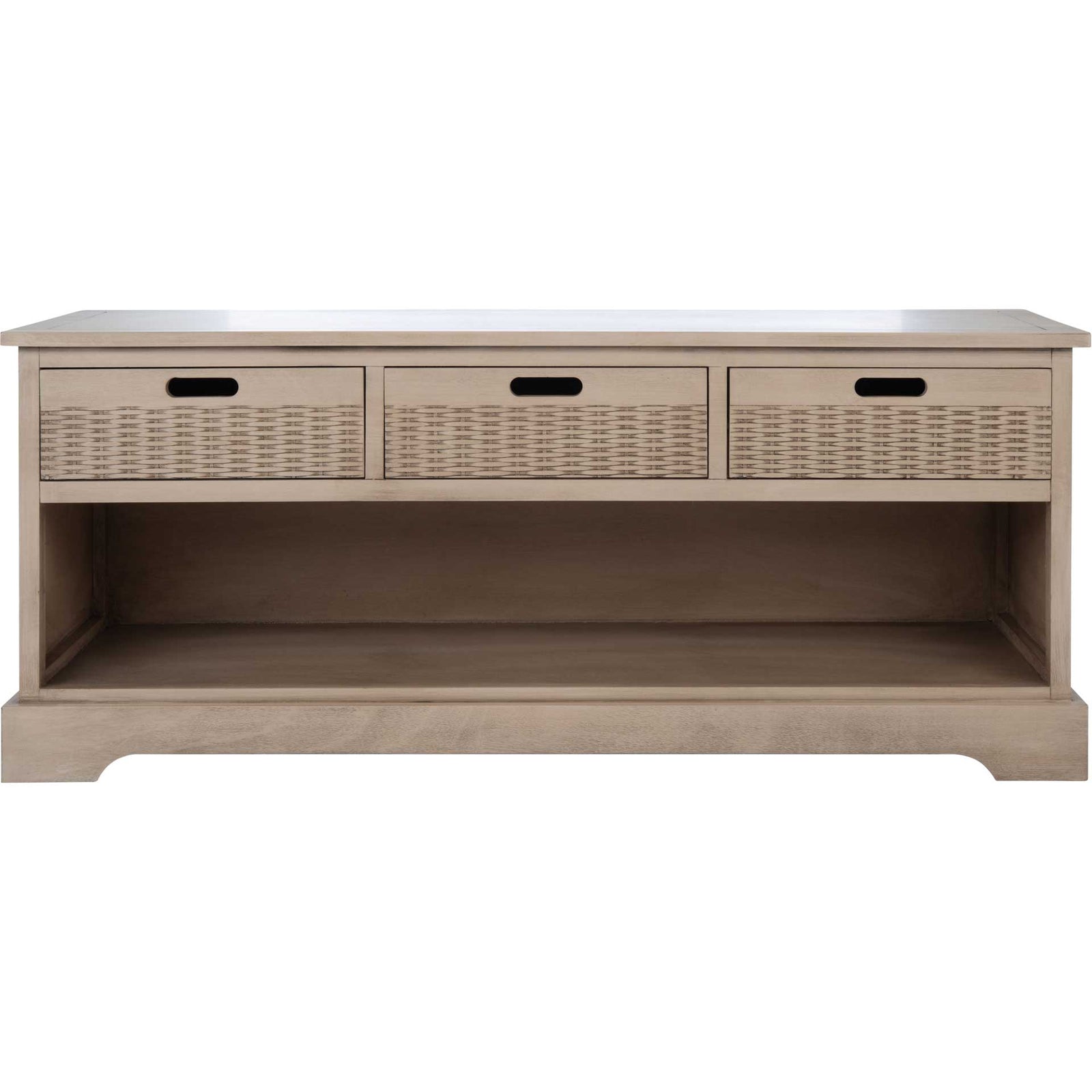 Lali 3 Drawer Storage Bench Sand