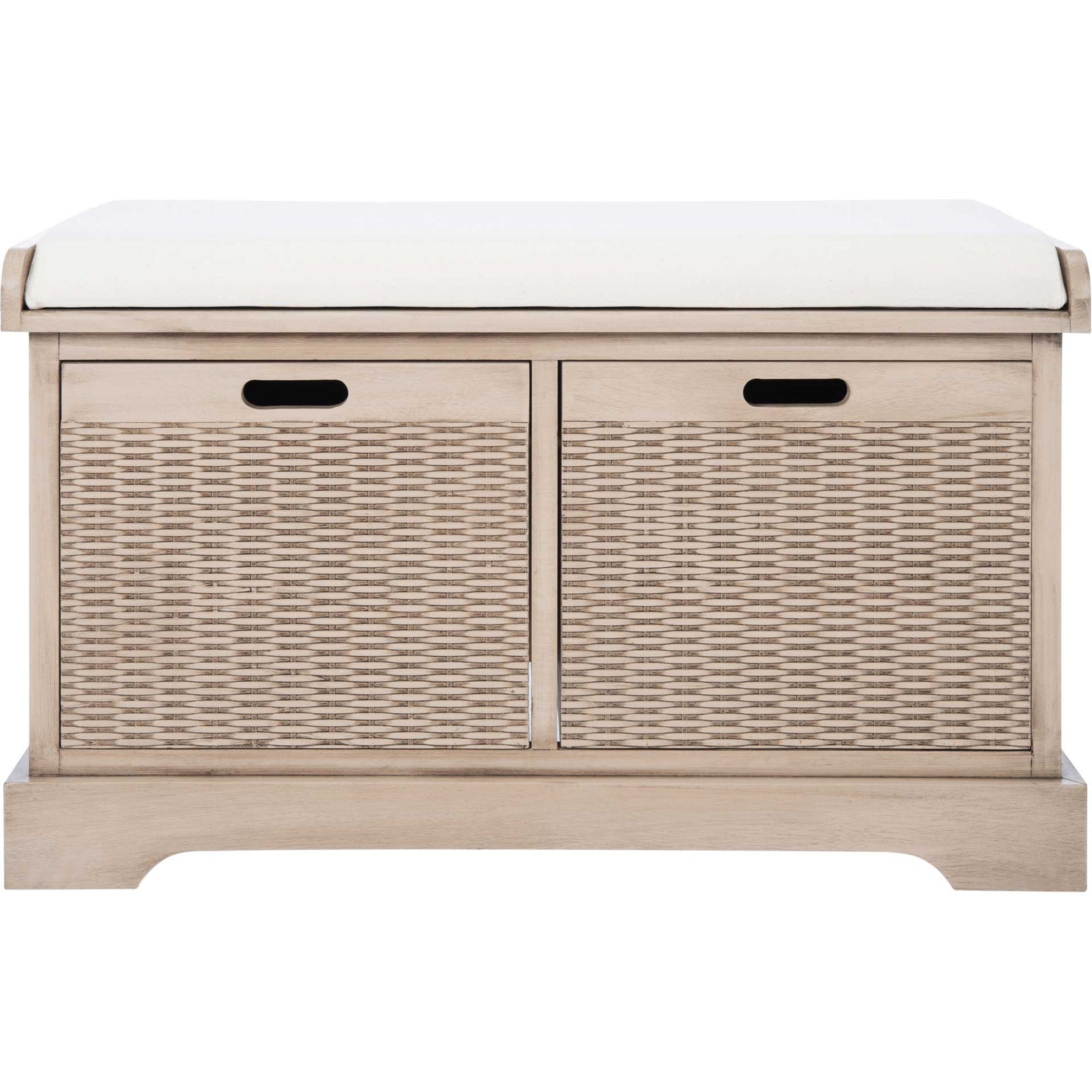 Lali 2 Drawer/Cushion Storage Bench Sand