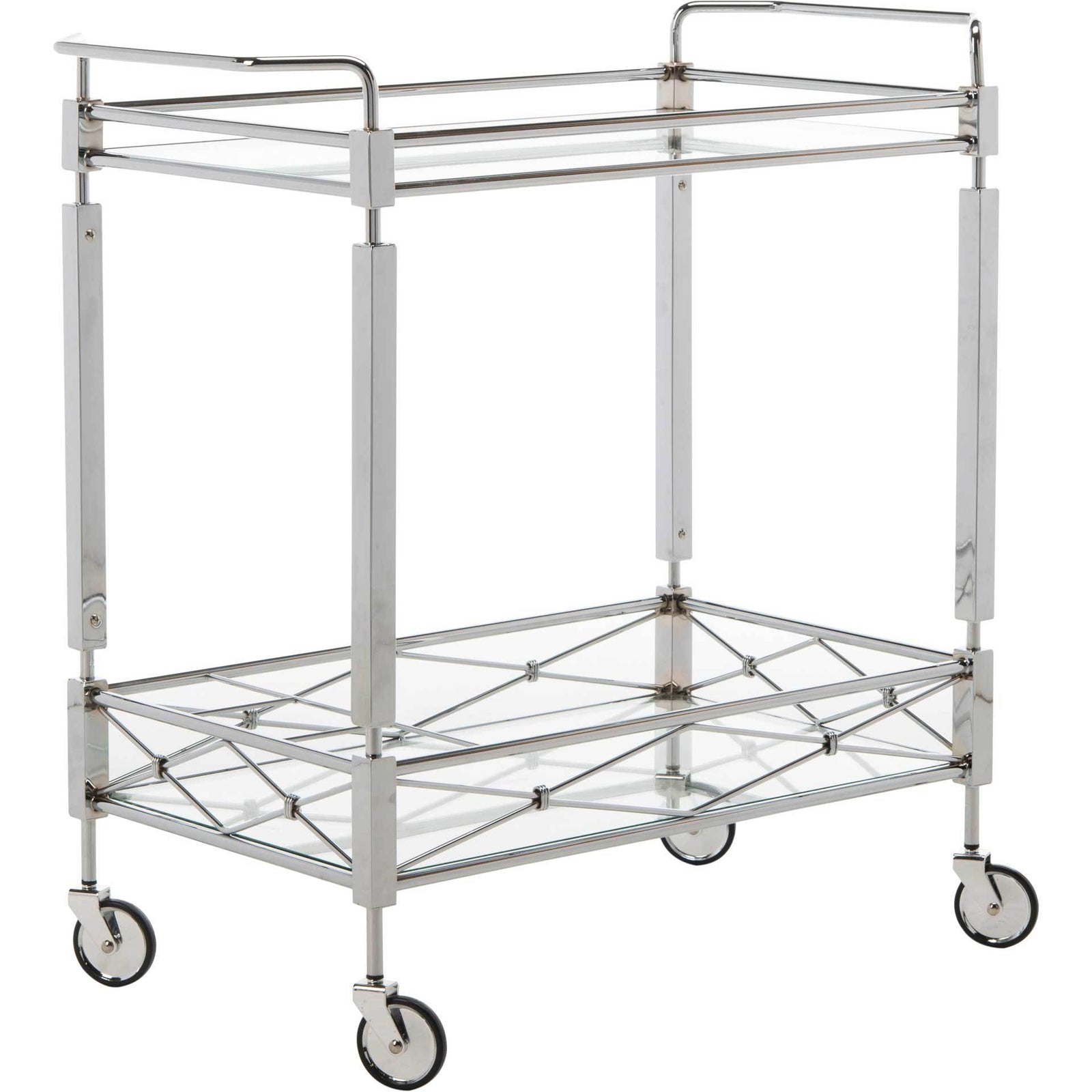 Inca 2 Tier Rectangle Bar Cart