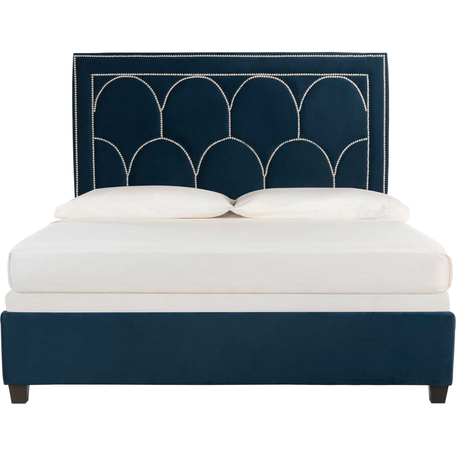Sonali Velvet Bed Navy