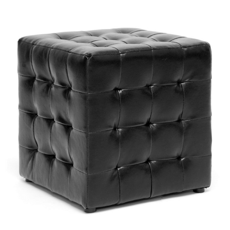 Zwolle Ottoman Black (Set of 2)