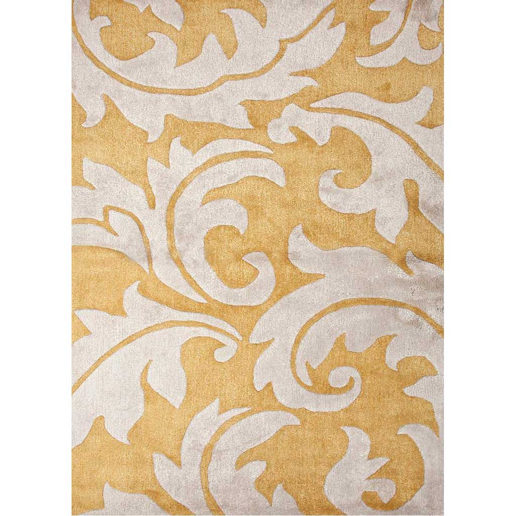 Blue Aloha Golden Apricot/Antique White Area Rug
