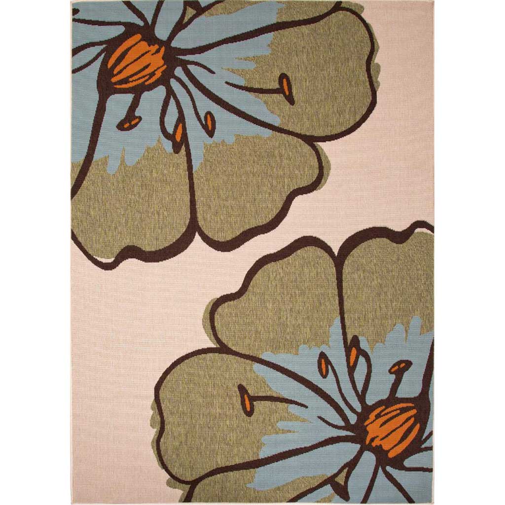 Bloom Porch Birch/Sage Area Rug