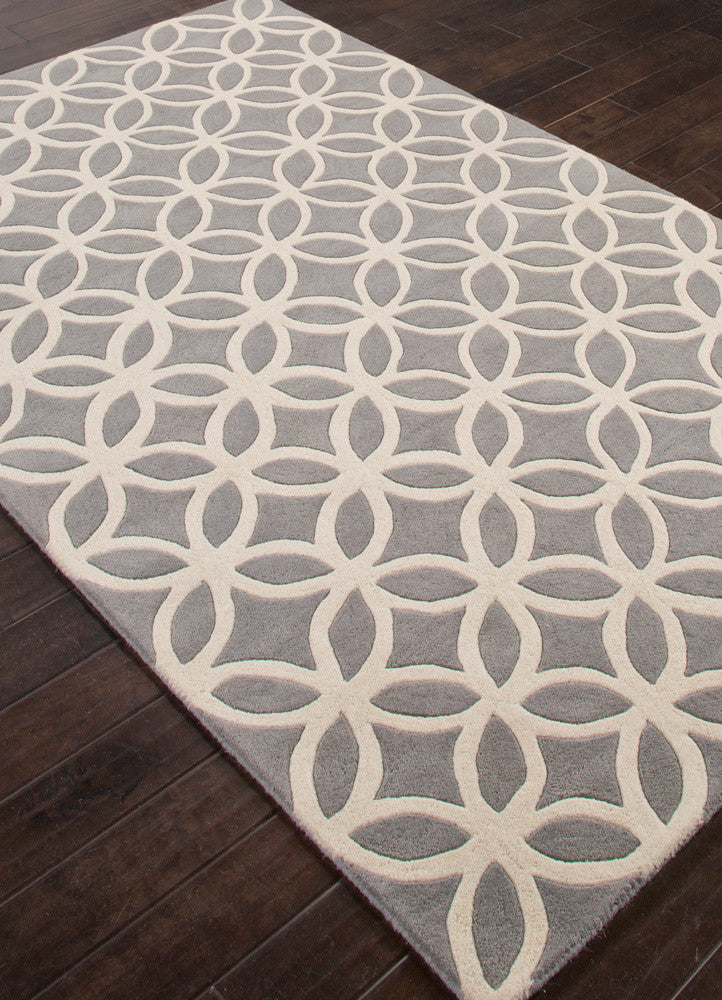 Blithe Latticework Gold/Gray Area Rug