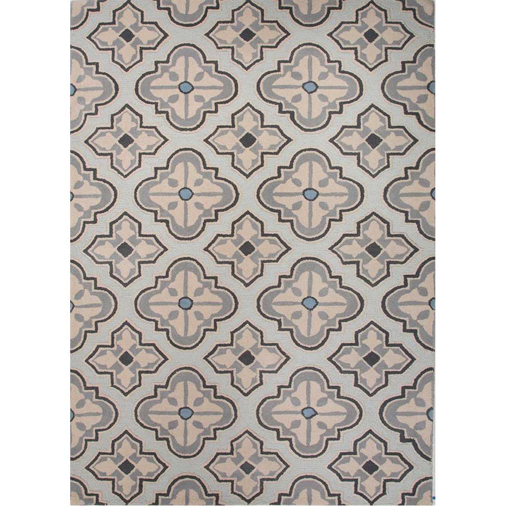Coastal Villa Newport Silver/Gray Area Rug