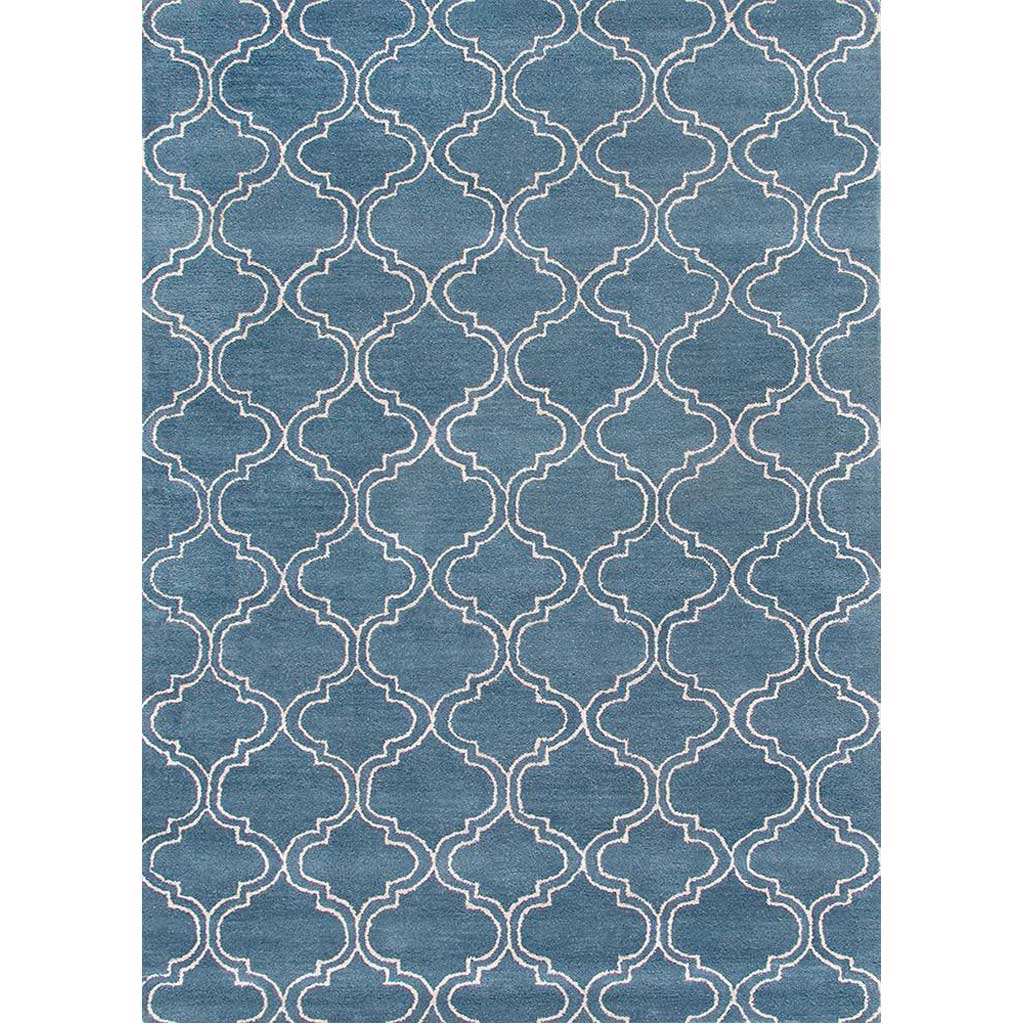 Baroque Hampton Aegean Blue Area Rug