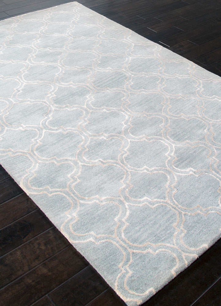Baroque Hampton Sky Blue Area Rug