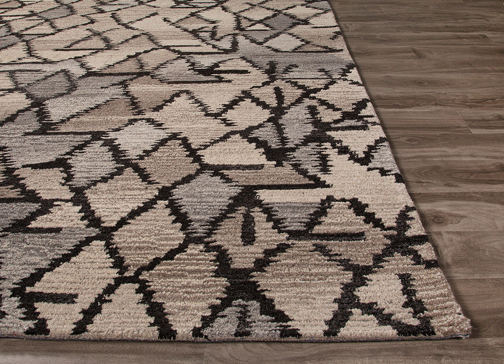 Bristol Lanna Black Olive/Oyster Gray Area Rug