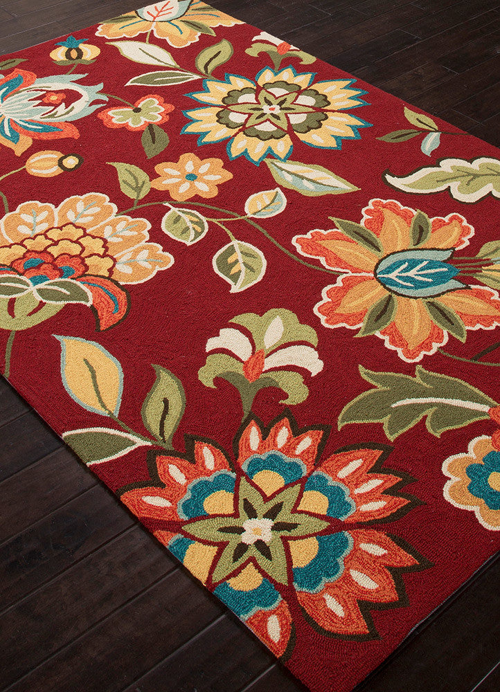 Blossom Botanic Rosewood/Baltic Area Rug
