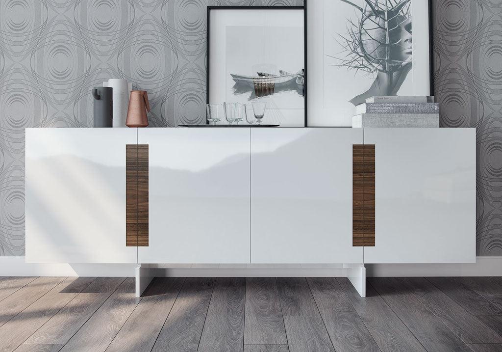 Brixton Sideboard White Lacquer