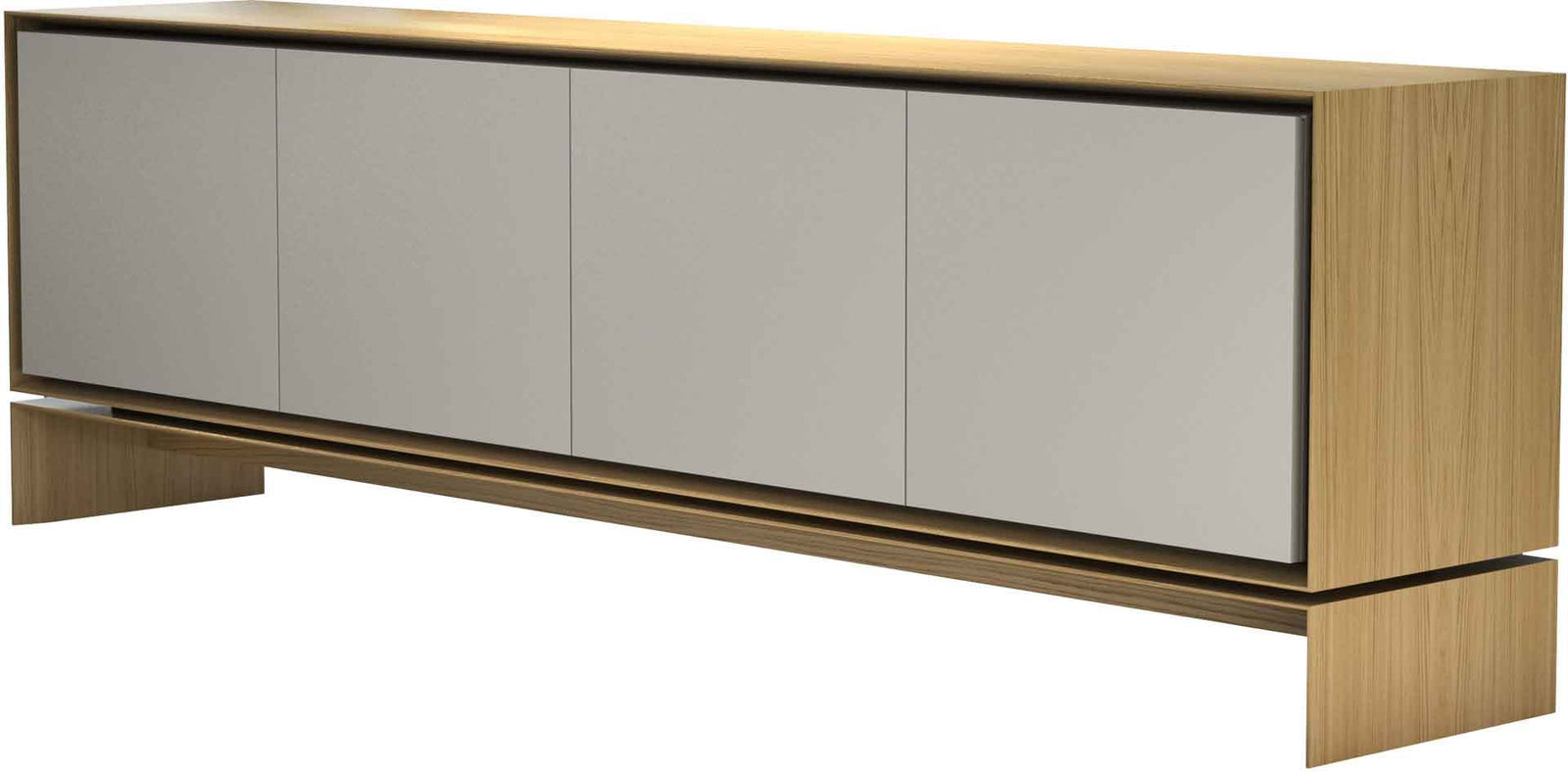 Barnes Sideboard Natural Oak/Frosted Almond