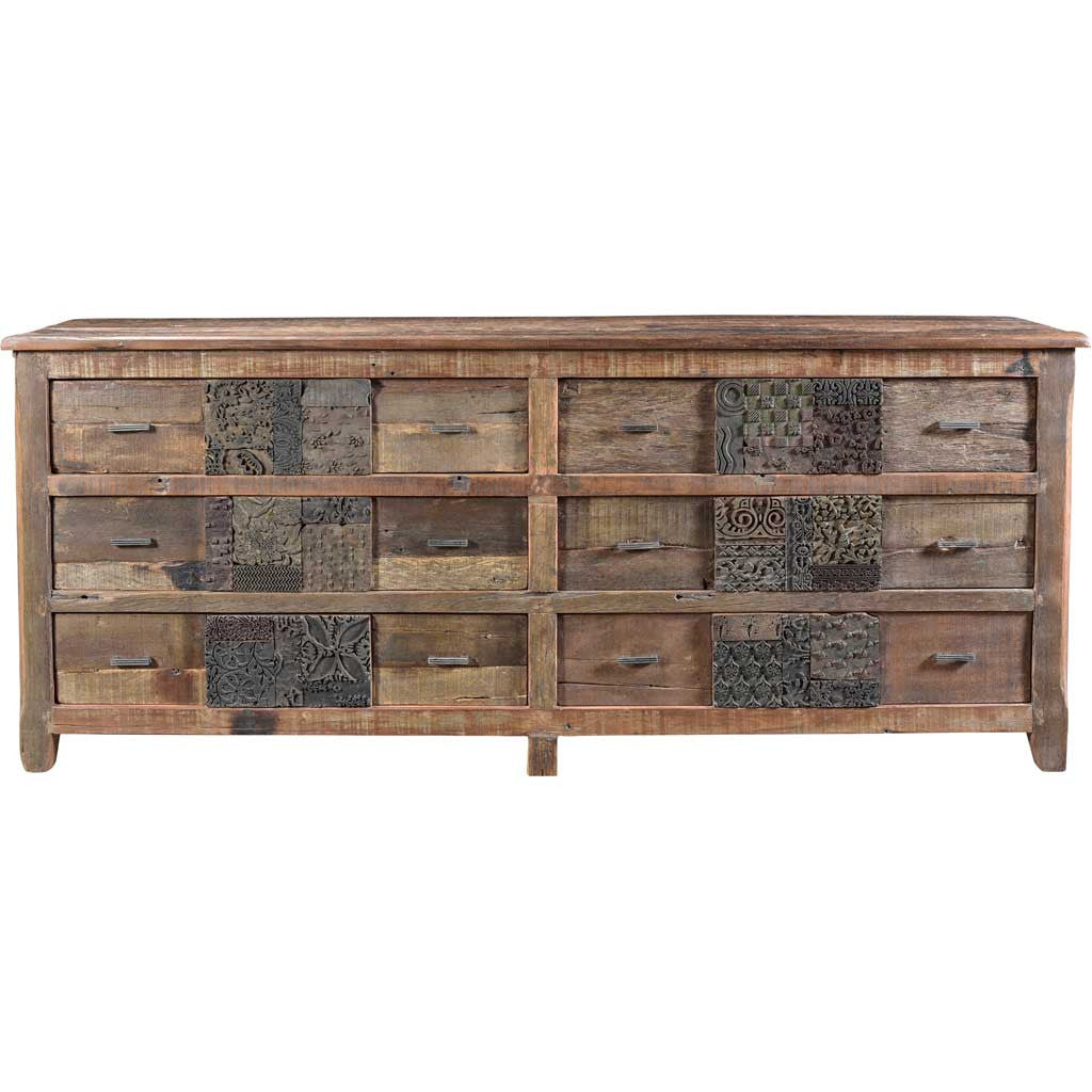 Prairie 6 Drawer Dresser