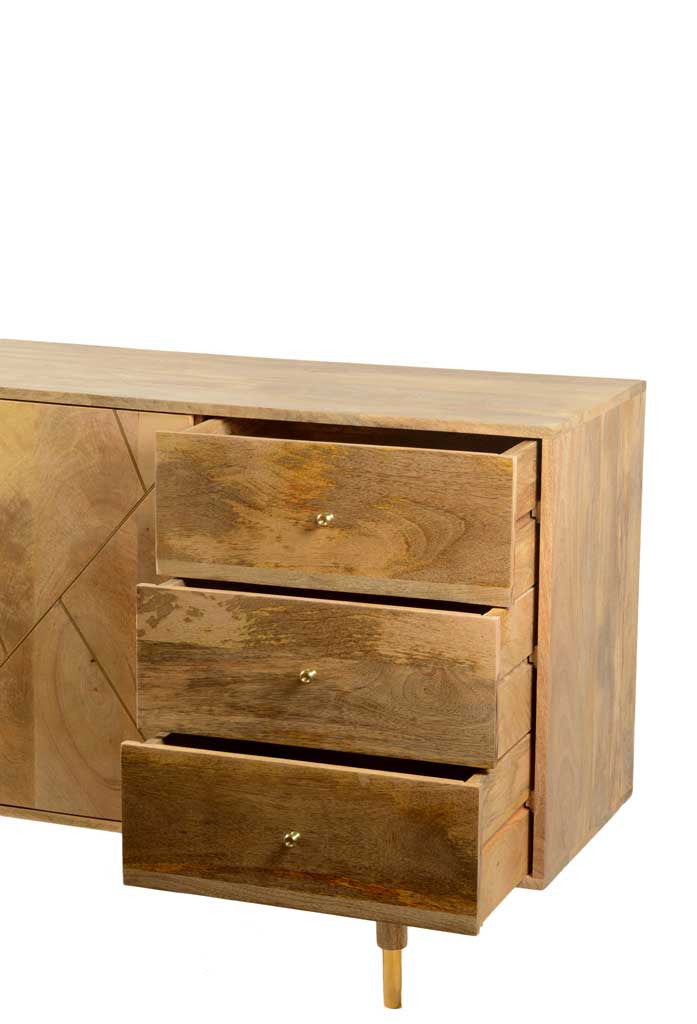 Mesa 3 Drawer Sideboard