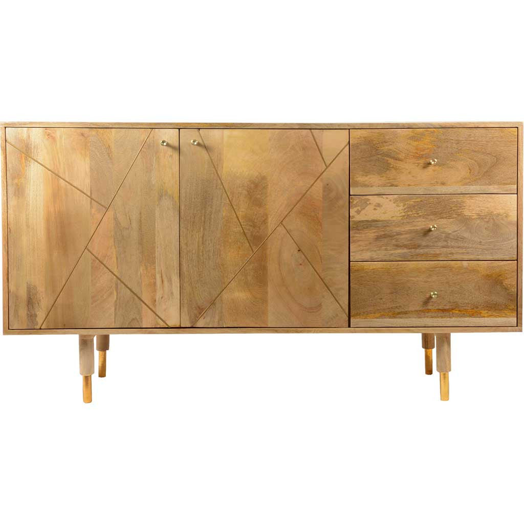Mesa 3 Drawer Sideboard