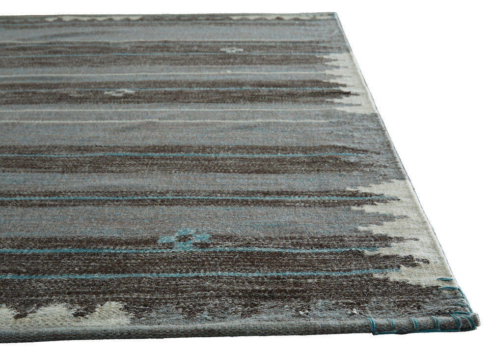 Carolina Merritt Blue/Black Area Rug