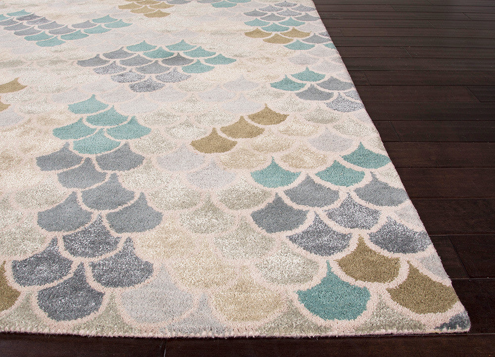 Cascade Ariel Moonbeam/Monument Area Rug