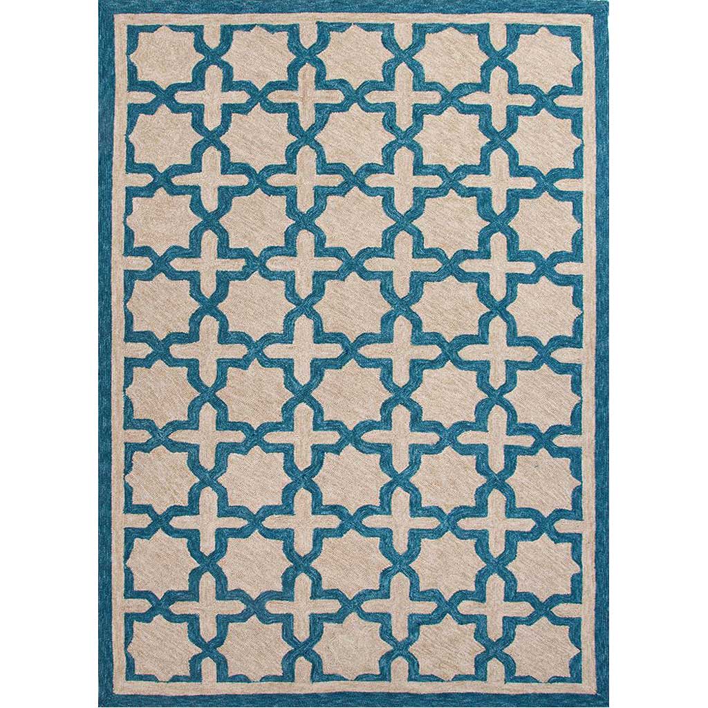 Catalina Moroccan Mosiac Blue Area Rug