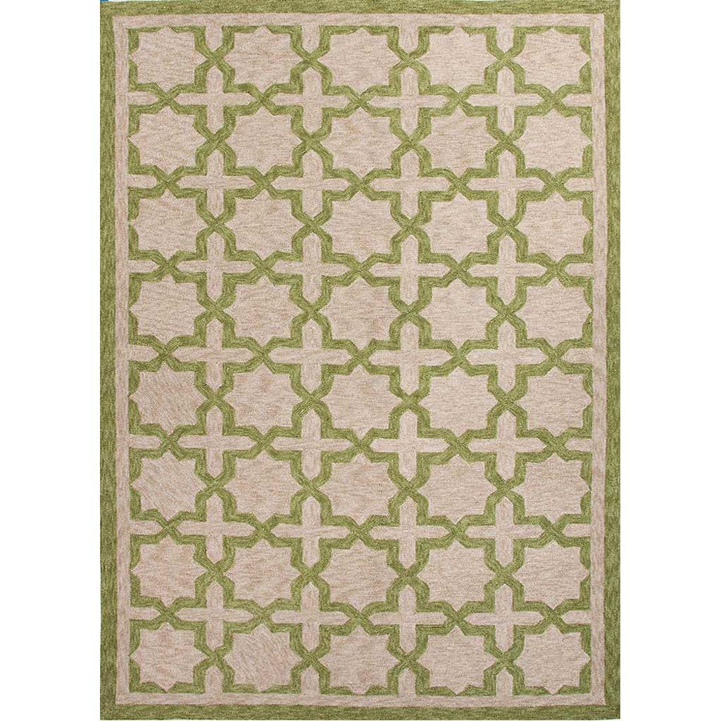 Catalina Moroccan Mosiac Green Area Rug