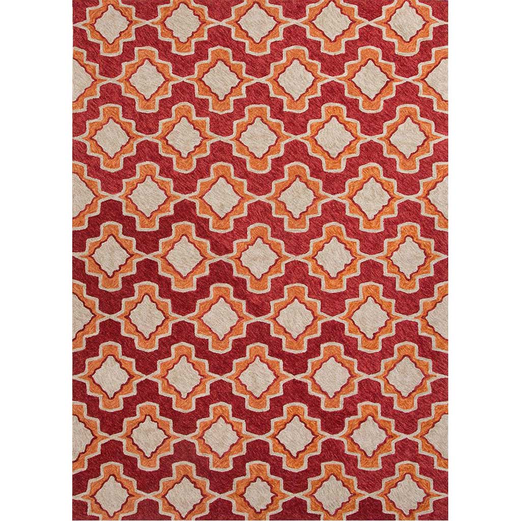 Catalina Temple Orange Area Rug